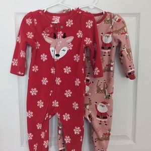 18-Month Fleece Christmas Pajamas